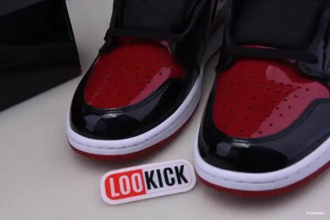 Rep OG 555088-063 Jordan Air High Bred 1 Patent 0427